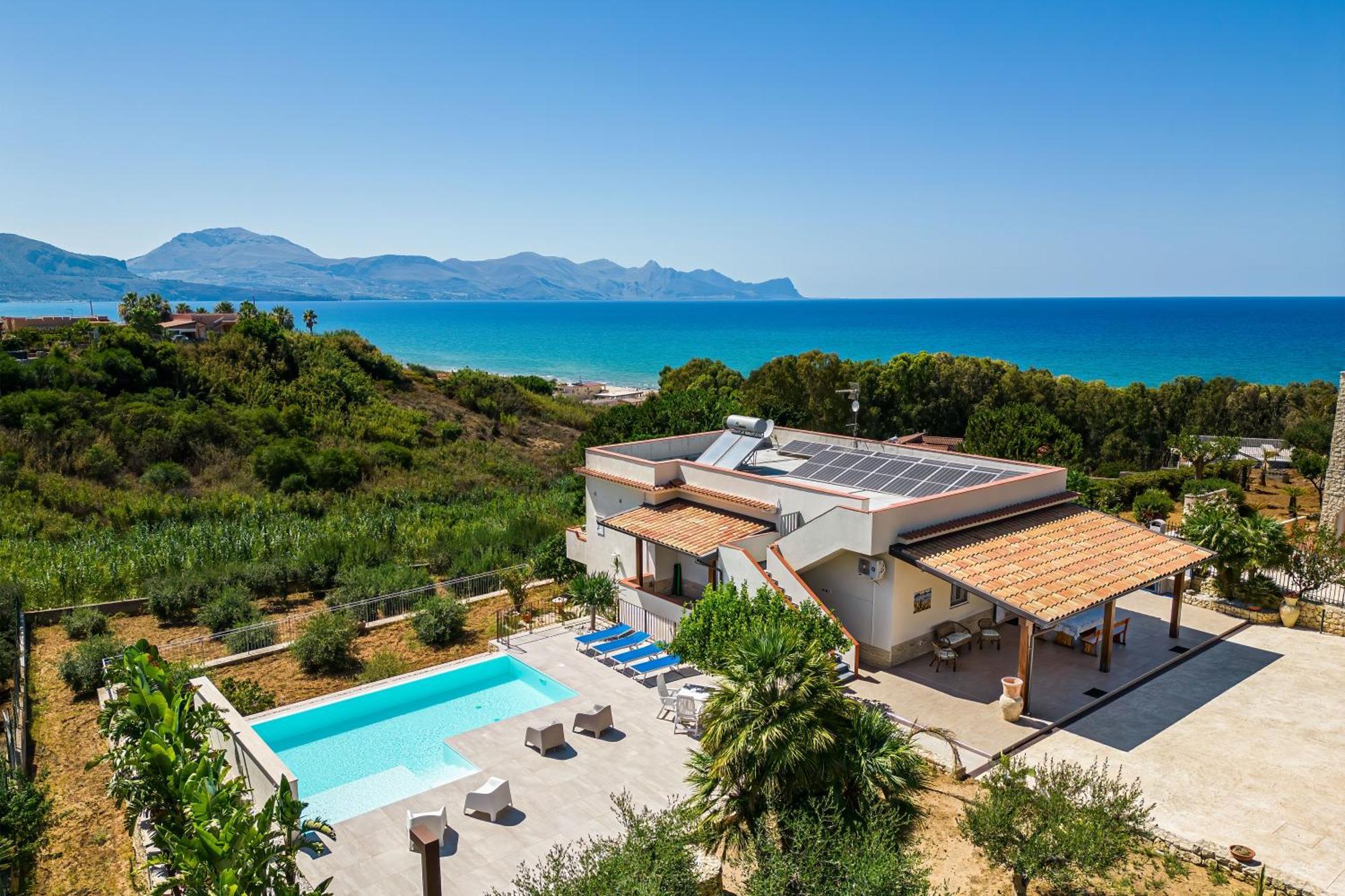 Villa Dellacqua Alcamo Marina Dış mekan fotoğraf